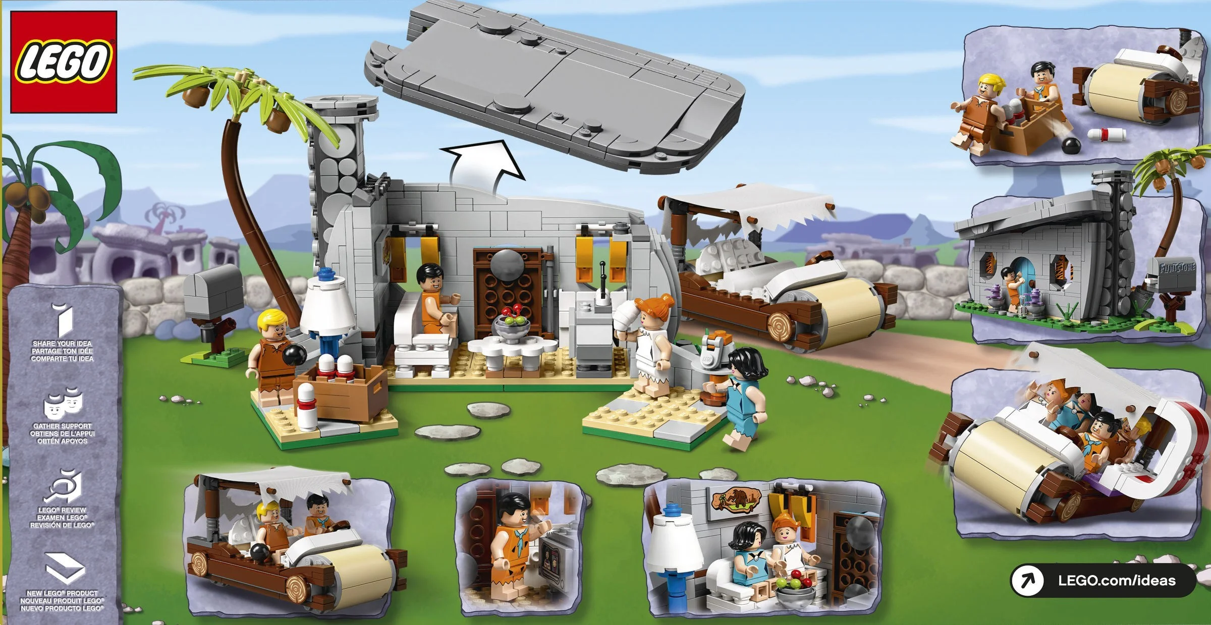LEGO® 21316 LEGO Ideas Flintstonowie - zdjęcie 11