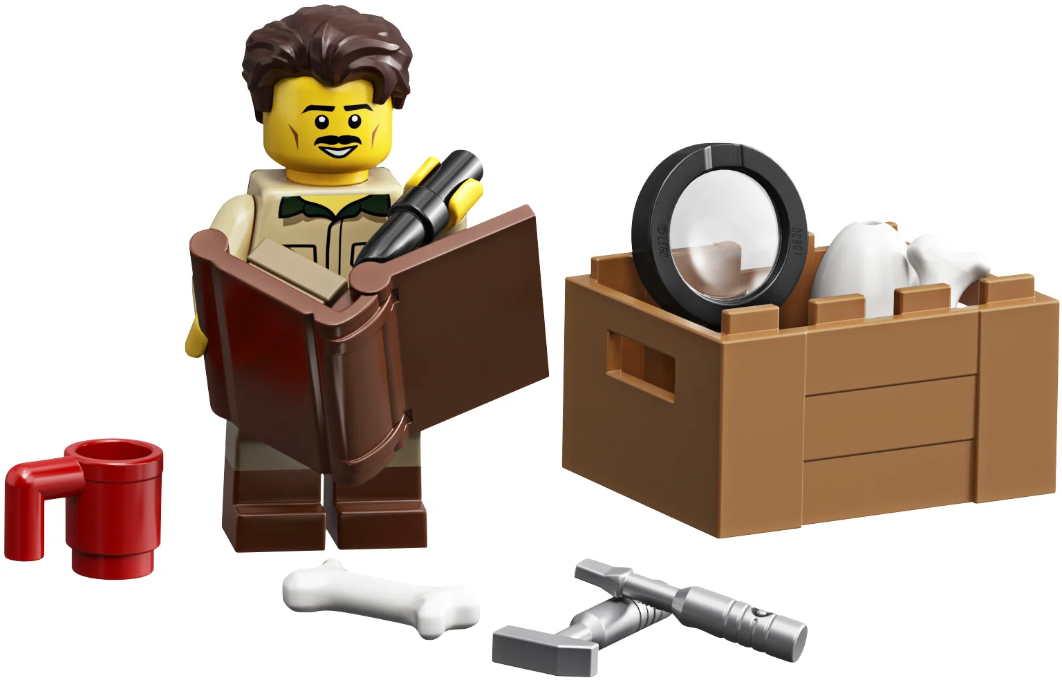 LEGO® 21320 sam szkielet Pteranodona+opis - zdjęcie 12