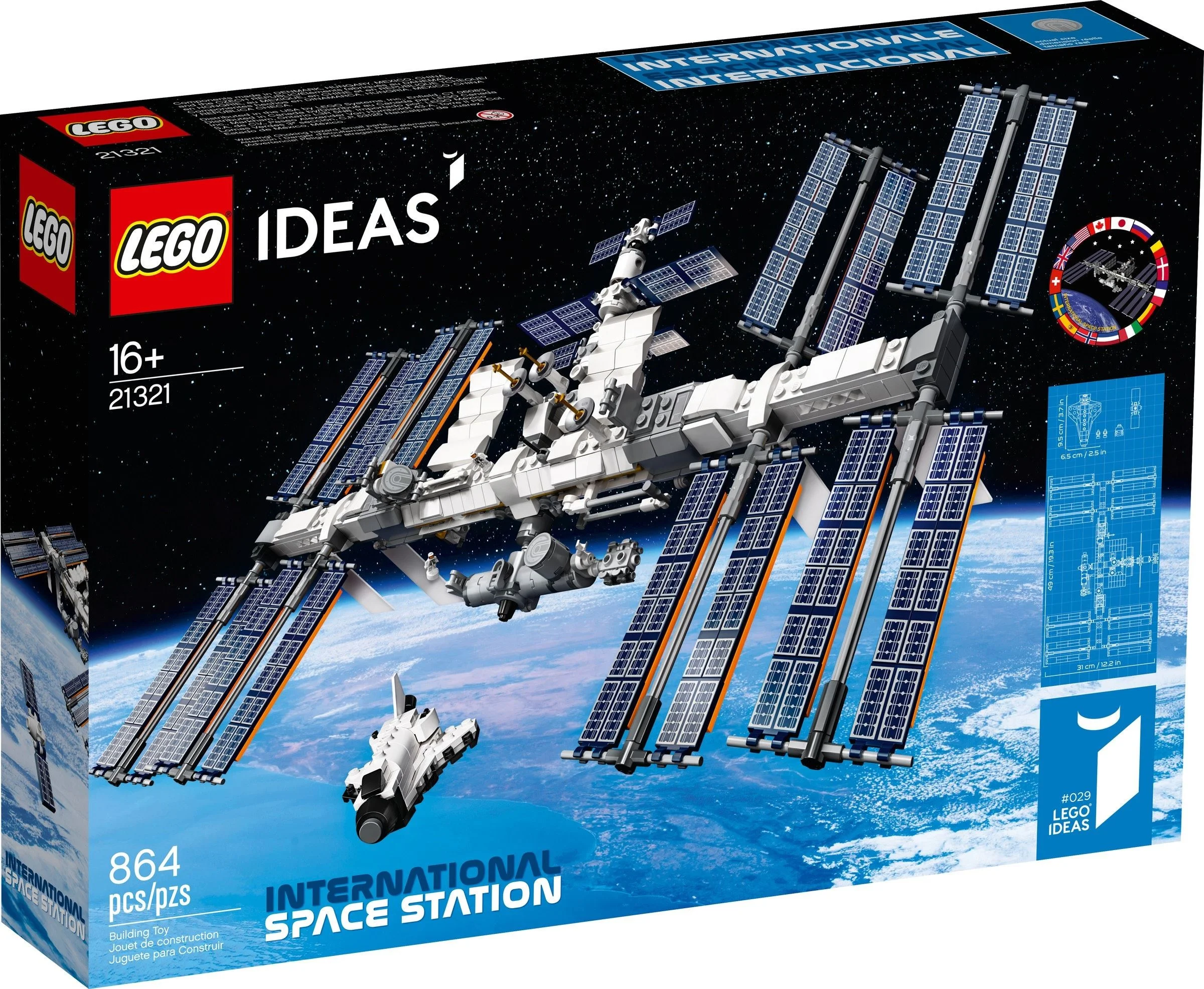 LEGO® 21321 Ideas Międzynarodowa Stacja Kosmiczna - zdjęcie 1