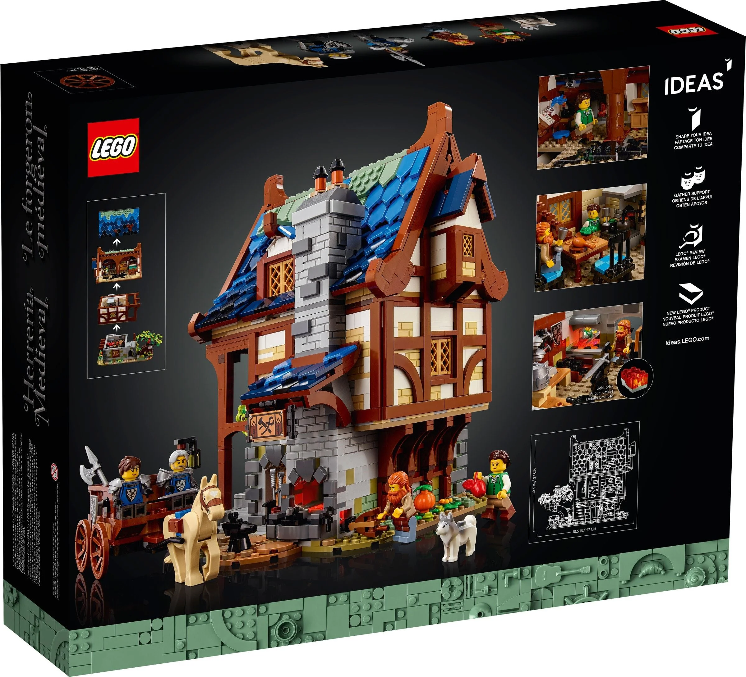 LEGO® 21325 Lego Ideas Średniowieczna kuźnia - zdjęcie 6
