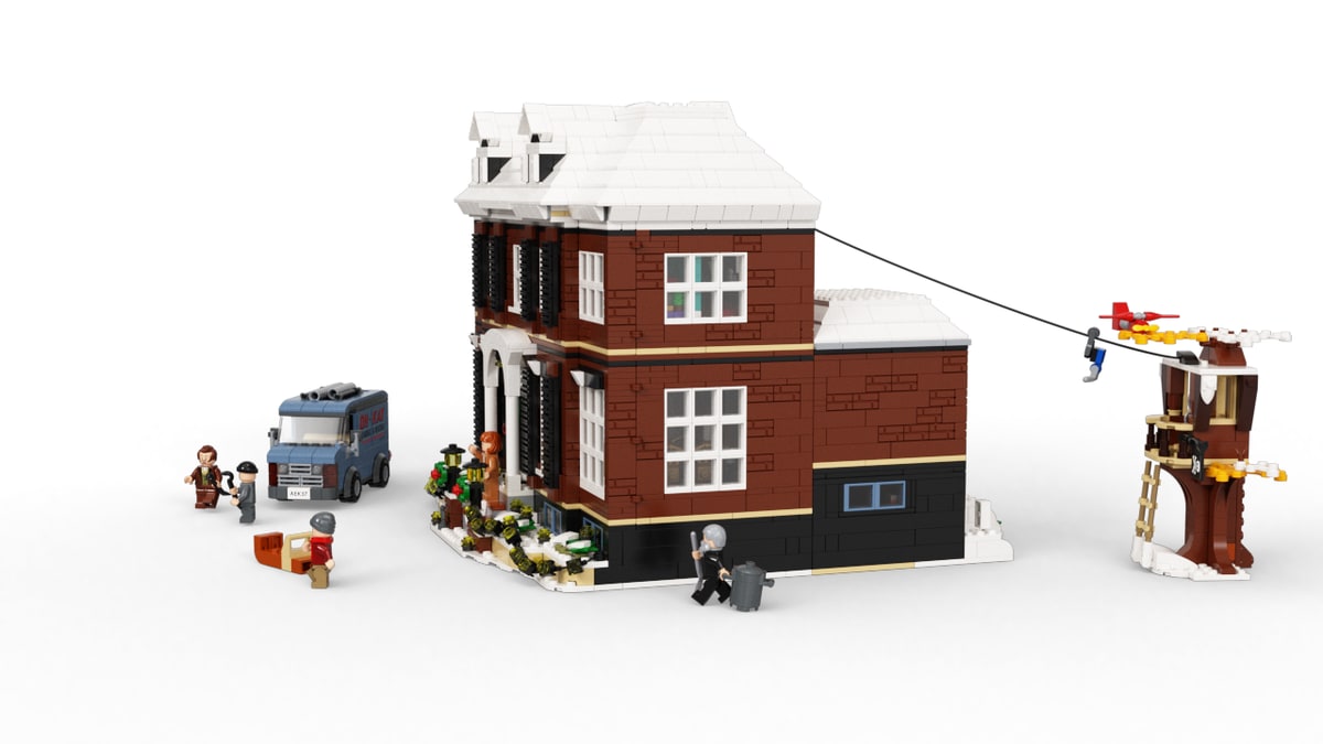 LEGO® 21330 Klocki Lego Home Alone Duża Willa z Filmu Kevin Sam w Domu 3955 elem - zdjęcie 7