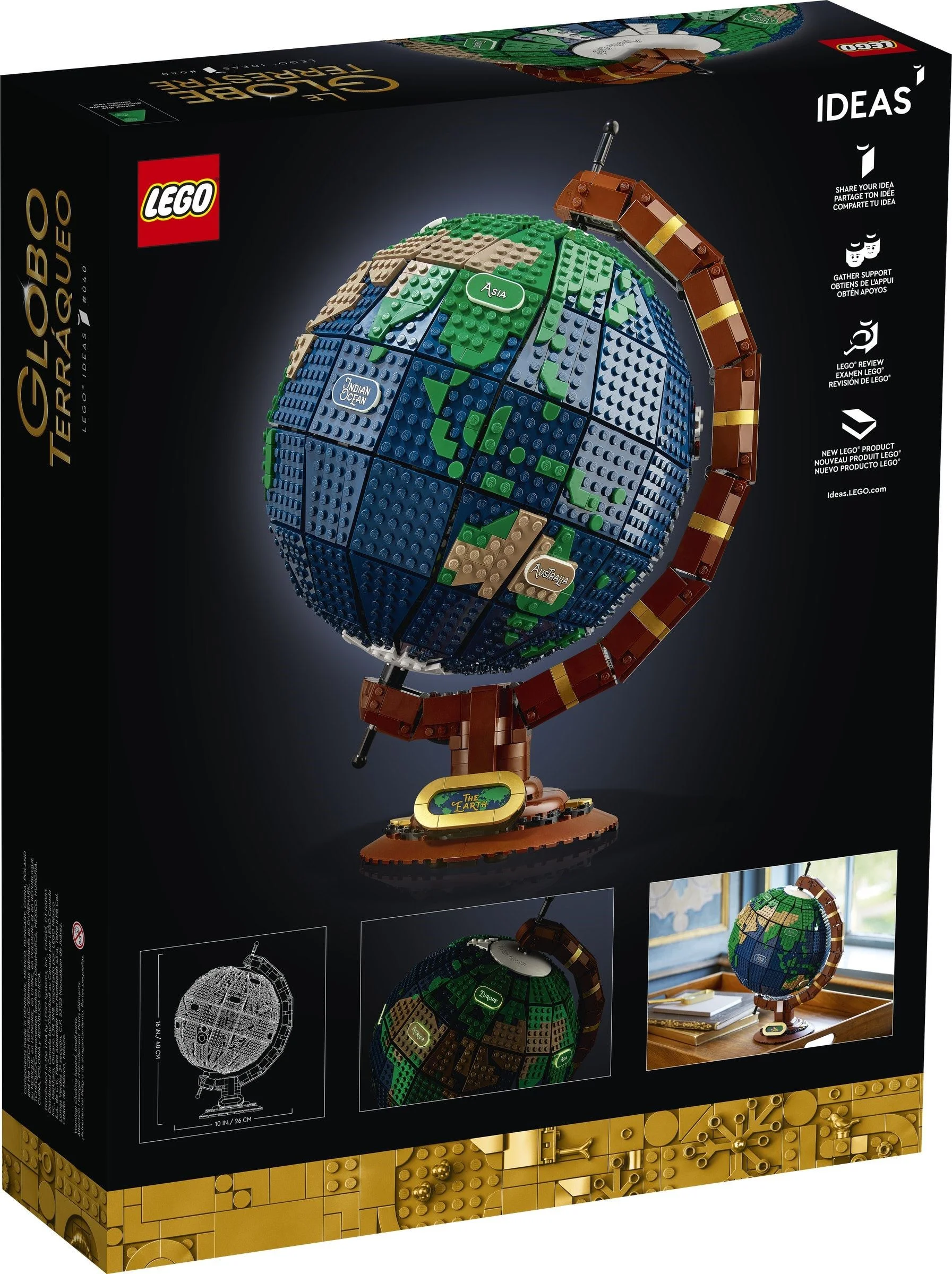 LEGO® 21332 Ideas Globus - zdjęcie 7
