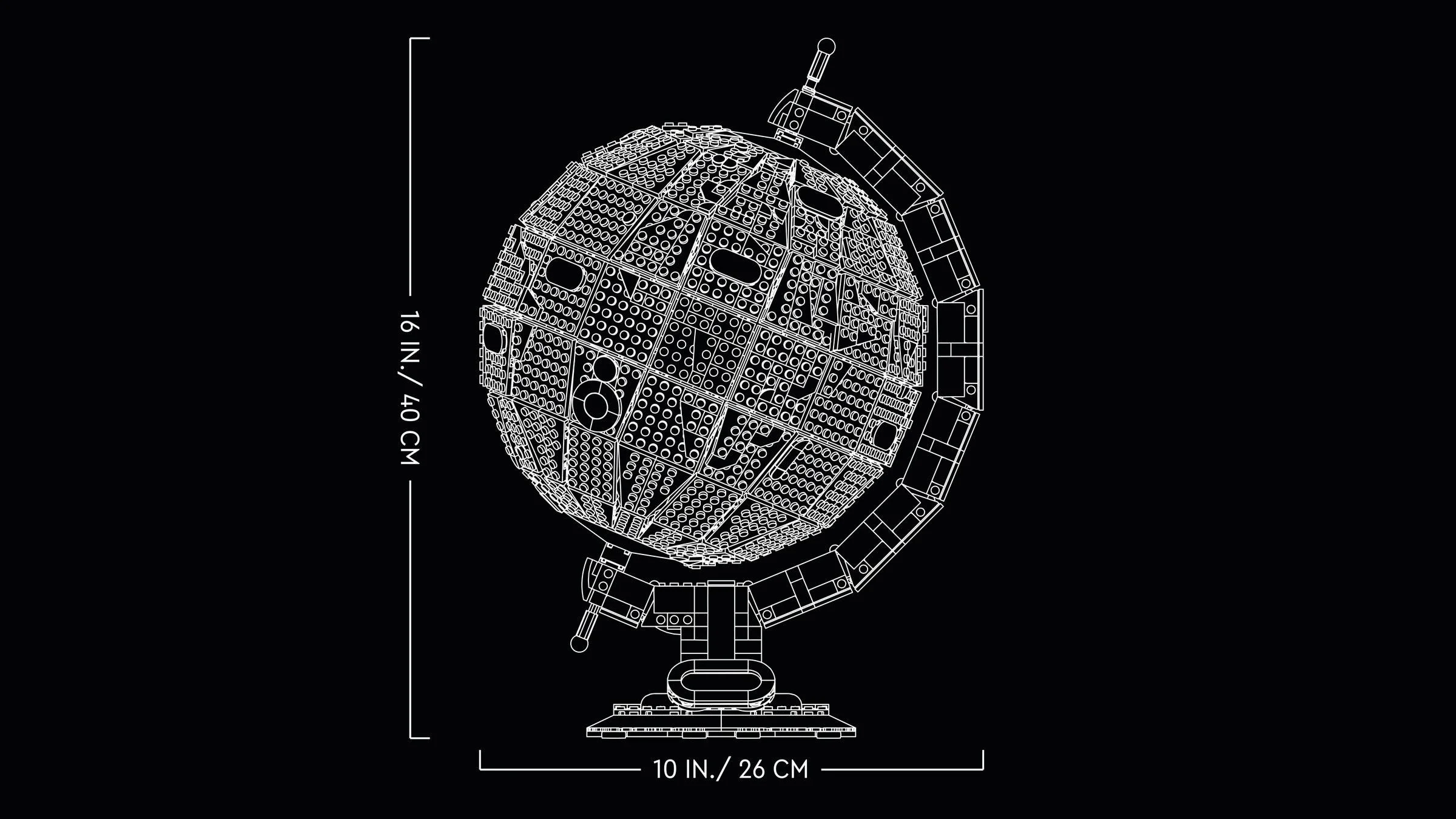 LEGO® 21332 Ideas Globus - zdjęcie 10