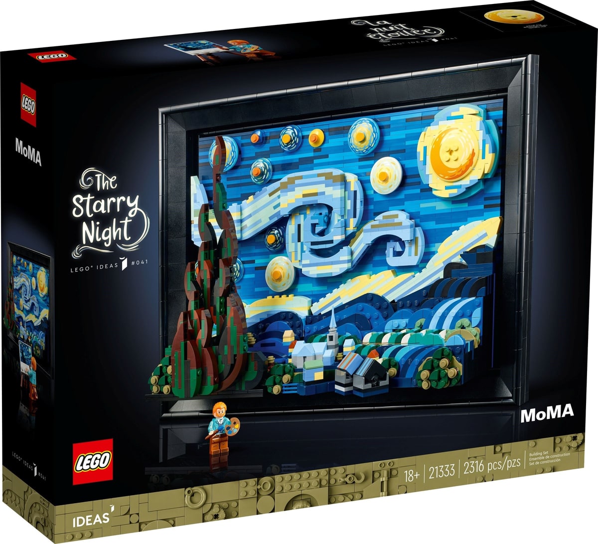 LEGO® 21333 „Gwiaździsta noc" Vincenta van Gogha - zdjęcie 4