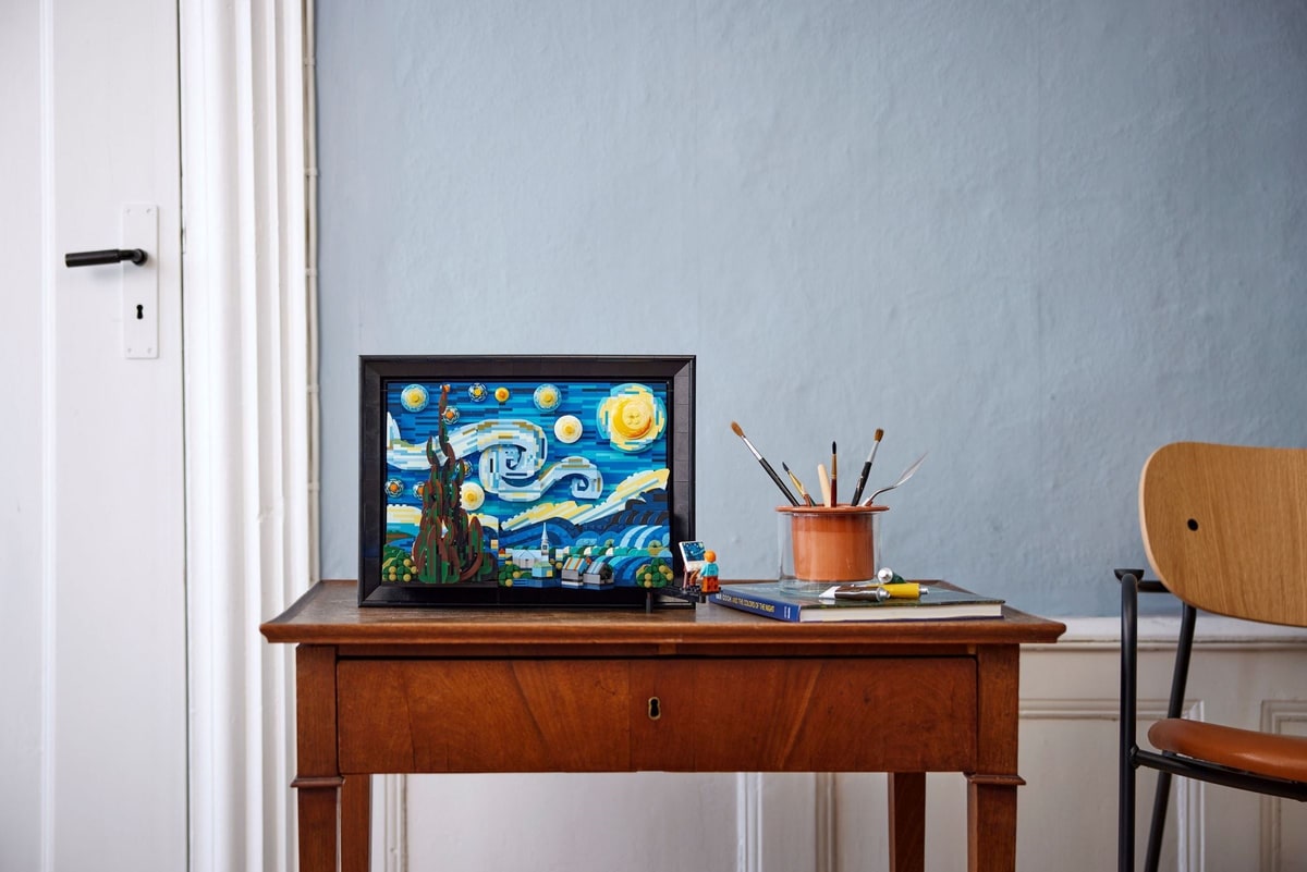 LEGO® 21333 „Gwiaździsta noc" Vincenta van Gogha - zdjęcie 6