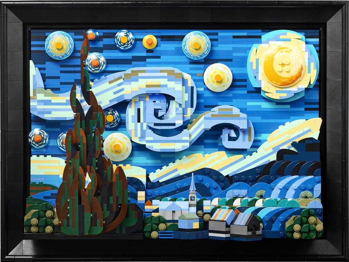 LEGO® 21333 „Gwiaździsta noc" Vincenta van Gogha - zdjęcie 10