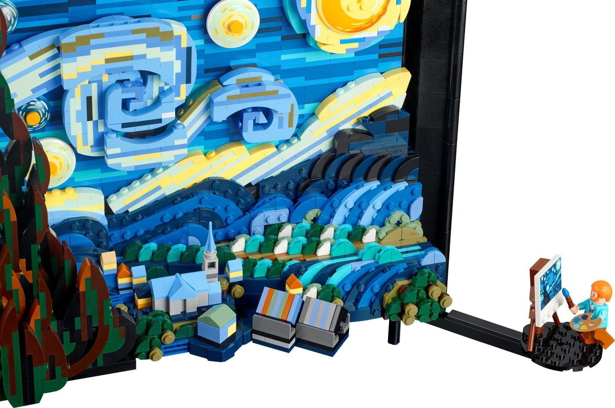 LEGO® 21333 „Gwiaździsta noc" Vincenta van Gogha - zdjęcie 14