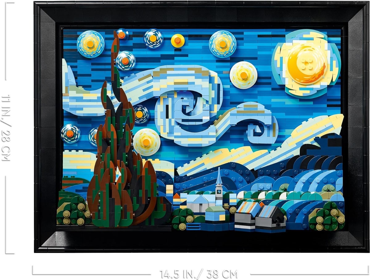LEGO® 21333 „Gwiaździsta noc" Vincenta van Gogha - zdjęcie 18