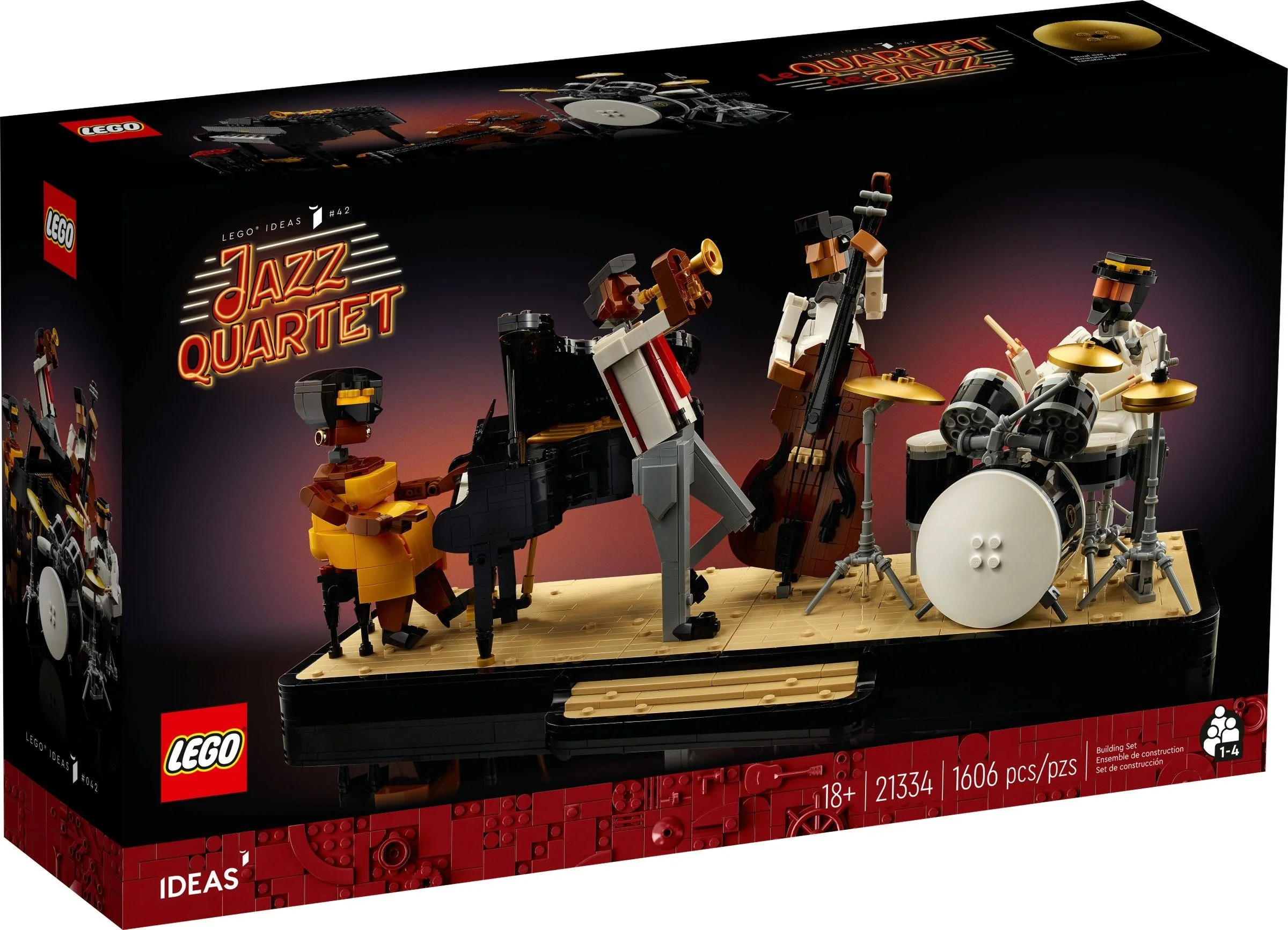 LEGO® 21334 Lego Ideas Kwartet Jazzowy - zdjęcie 2