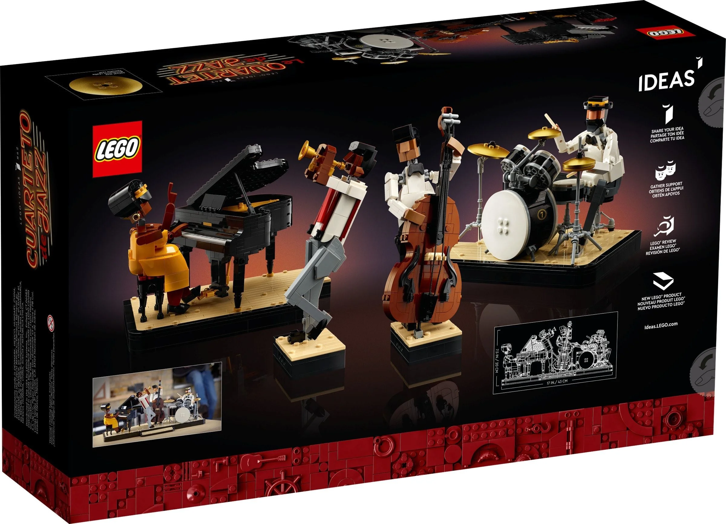 LEGO® 21334 Lego Ideas Kwartet Jazzowy - zdjęcie 7