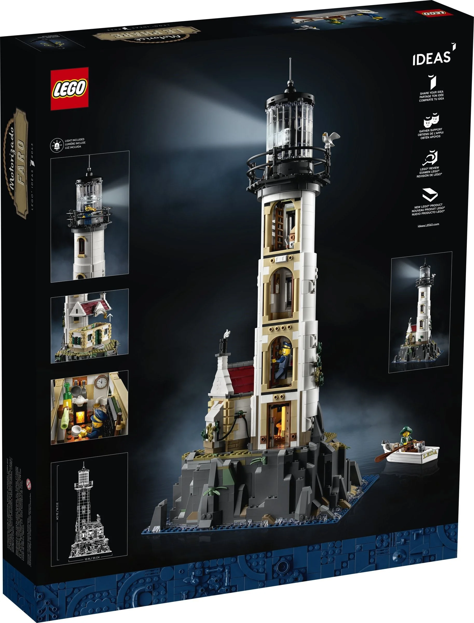 LEGO® 21335 Zmechanizowana latarnia morska Lekko Zgniecione - zdjęcie 16