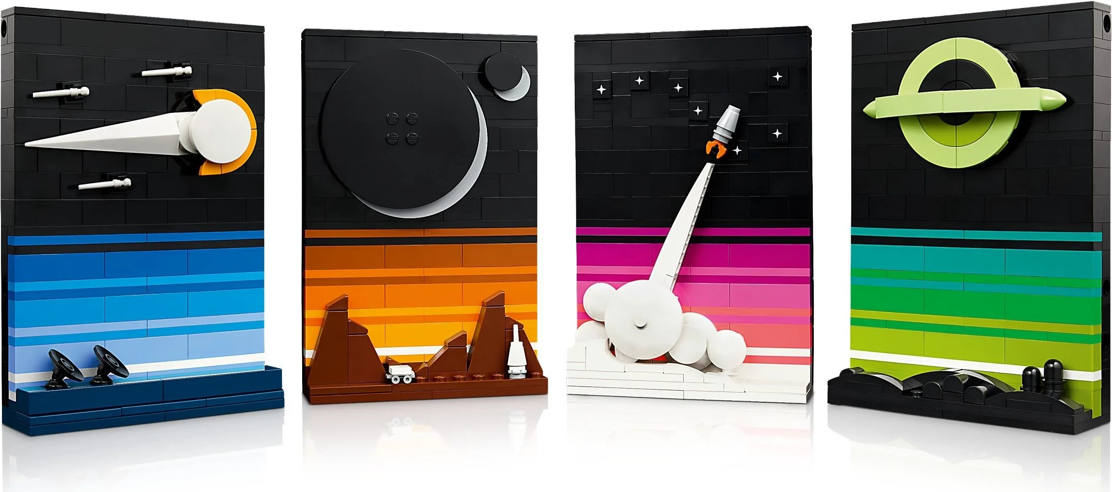 LEGO® 21340 Lego Ideas- Opowieści z Czasów Wyścigu Kosmicznego- Zestaw - zdjęcie 4