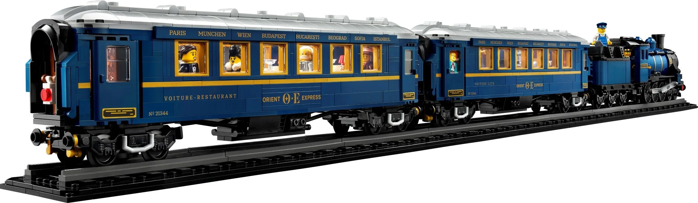 LEGO® 21344 Ideas Pociąg Orient Express - zdjęcie 4