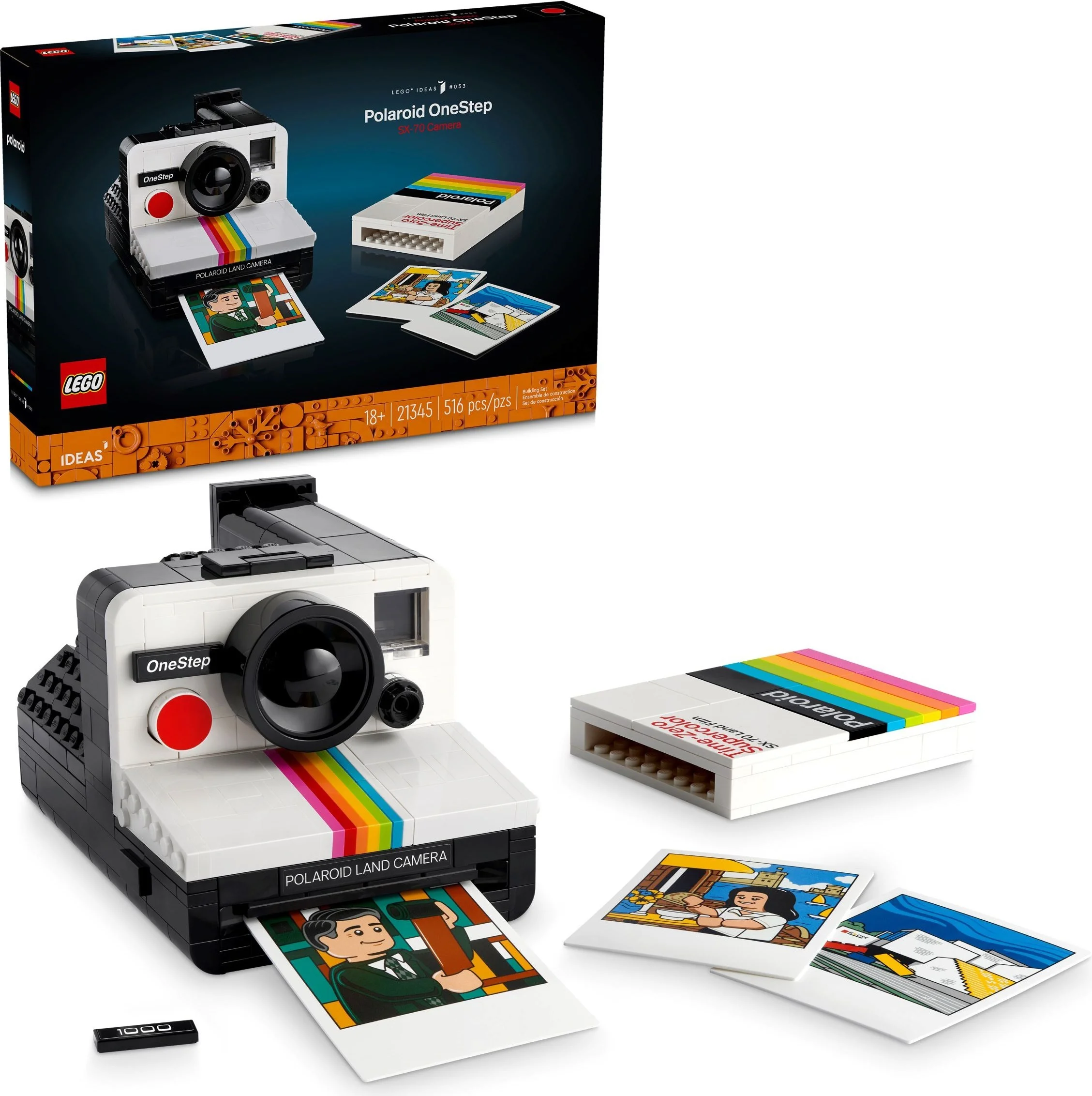LEGO® 21345 Aparat Polaroid OneStep SX-70 - zdjęcie 2