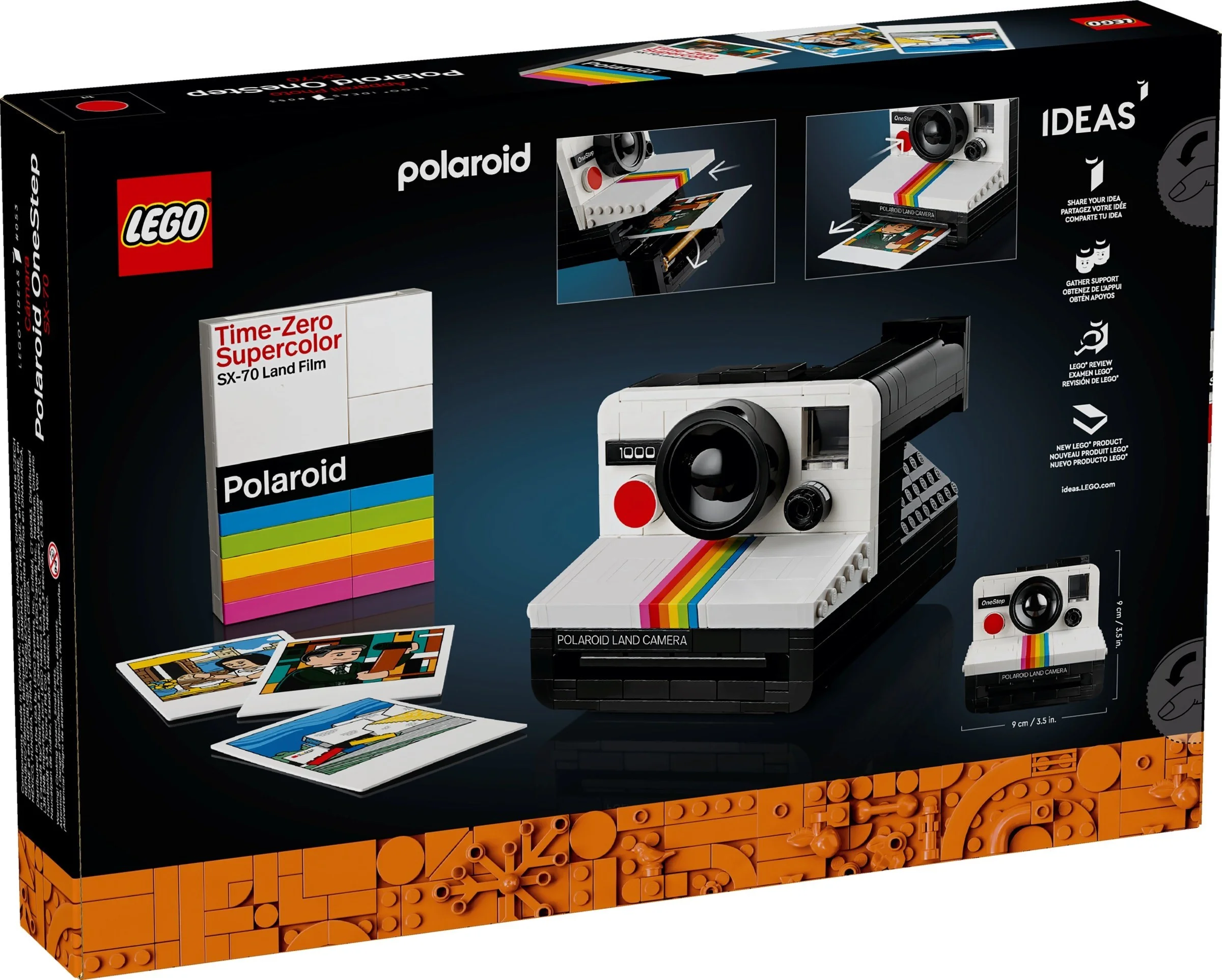 LEGO® 21345 Aparat Polaroid OneStep SX-70 - zdjęcie 7