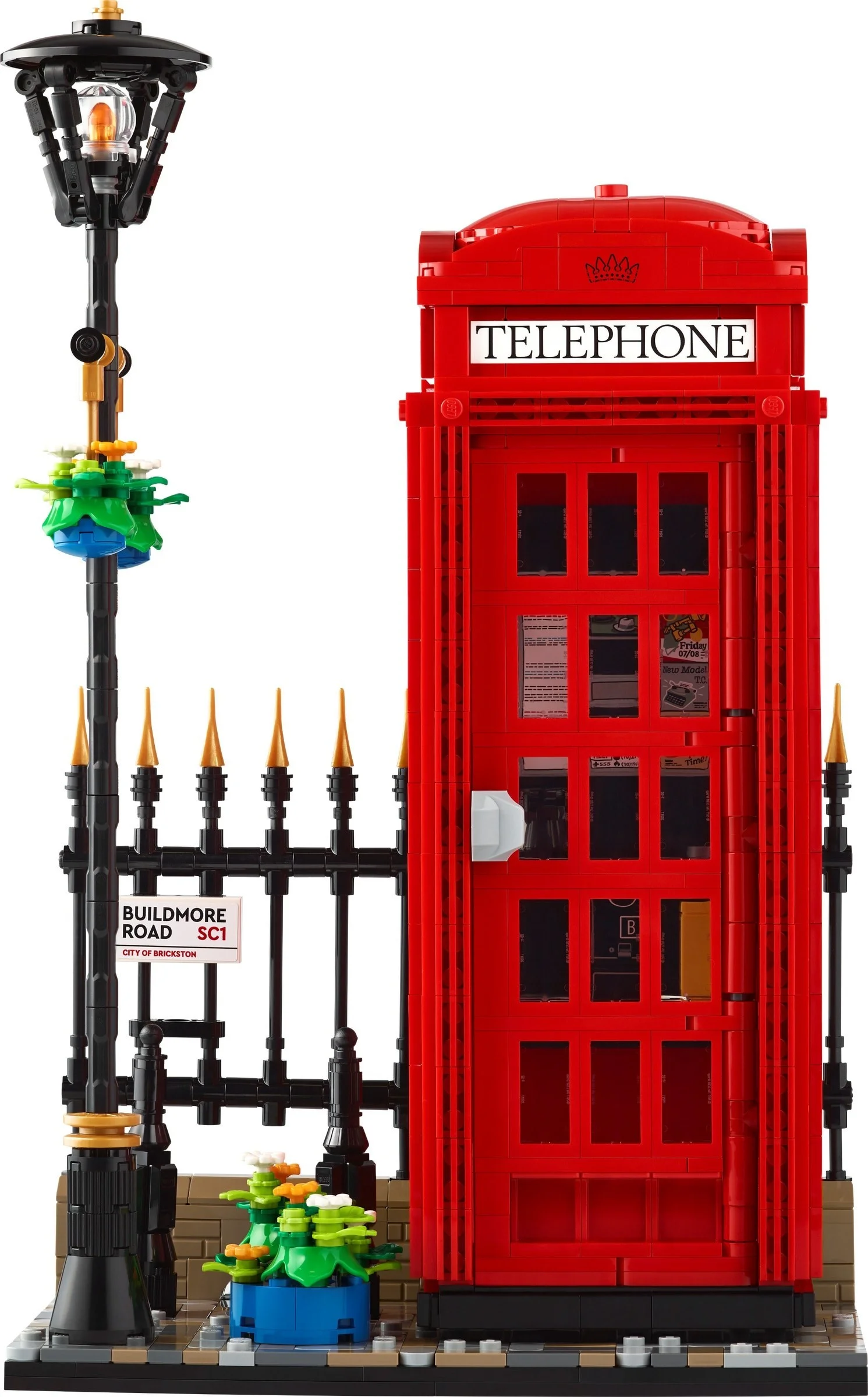 LEGO® 21347 Czerwona londyńska budka telefoniczna - zdjęcie 2