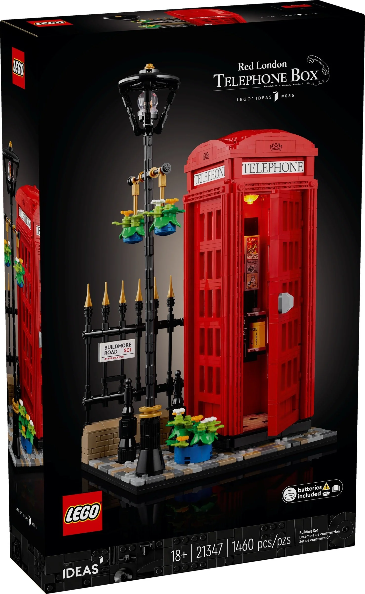 LEGO® 21347 Czerwona londyńska budka telefoniczna - zdjęcie 3