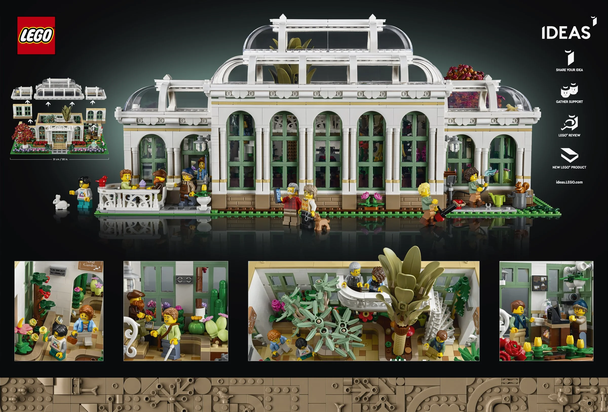 LEGO® 21353 Ogród botaniczny - zdjęcie 3
