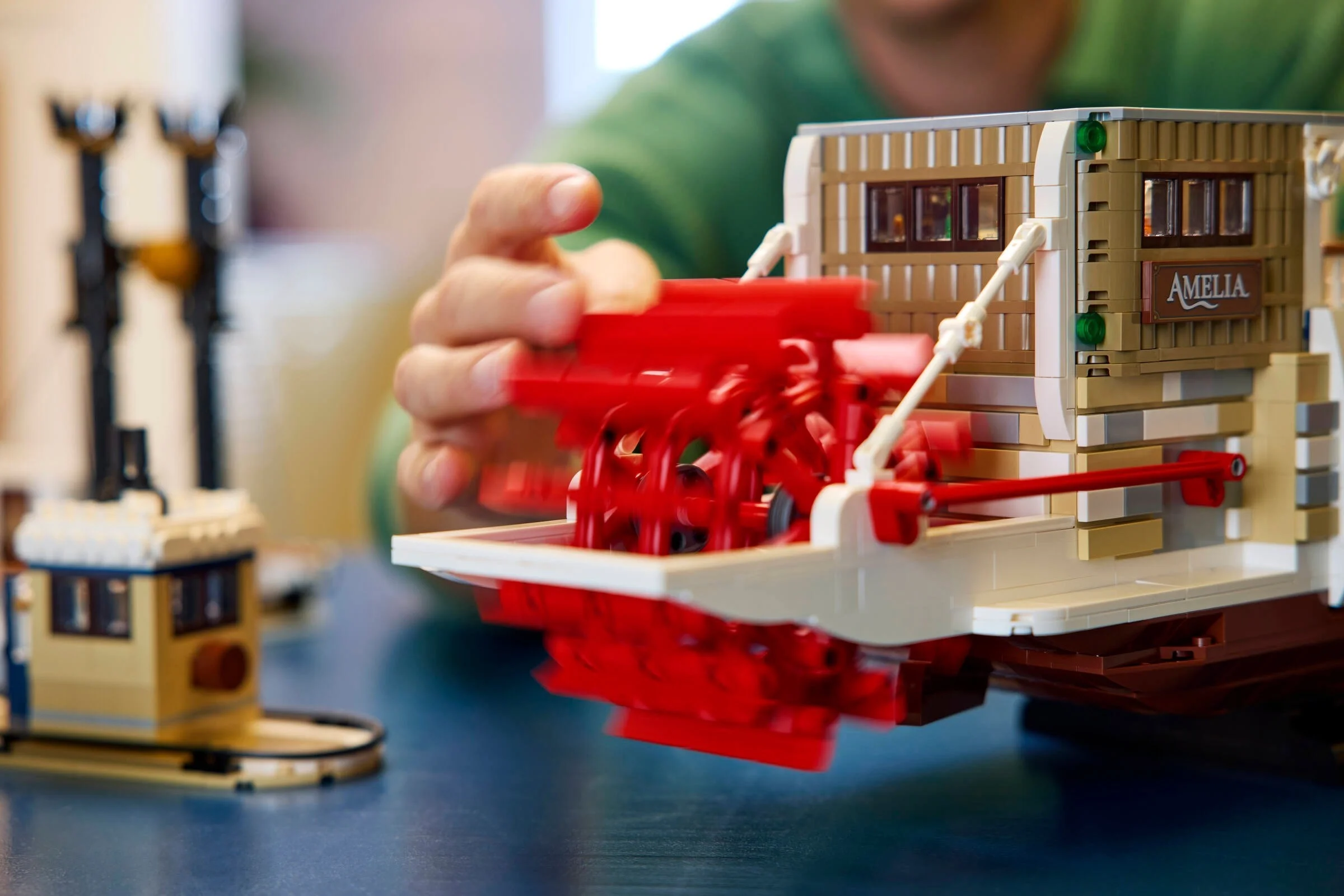 LEGO® 21356 Lego Ideas Parowiec rzeczny Łódź Statek Parowy Klocki - zdjęcie 10