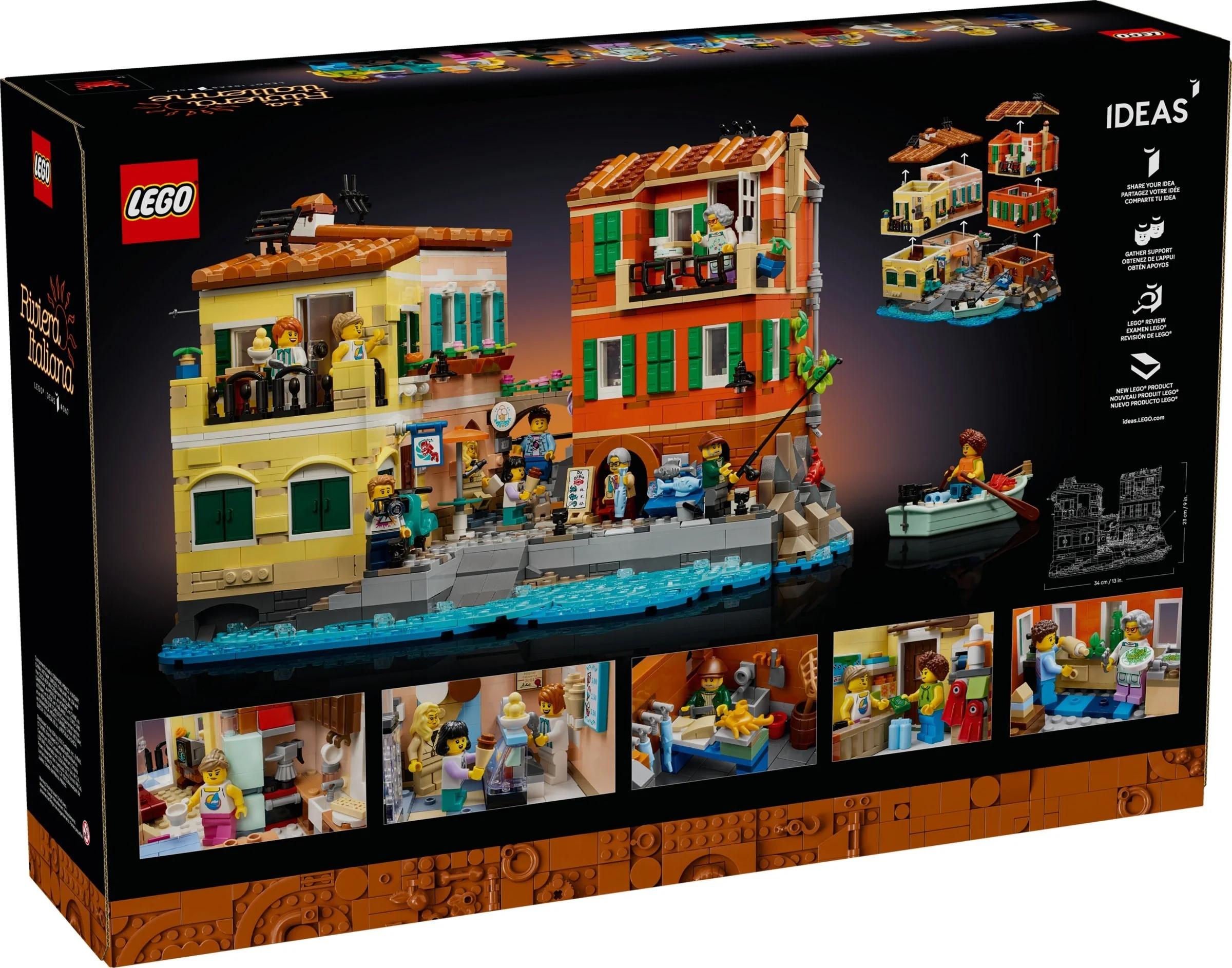 LEGO® 21359 Ideas Włoska Riwiera