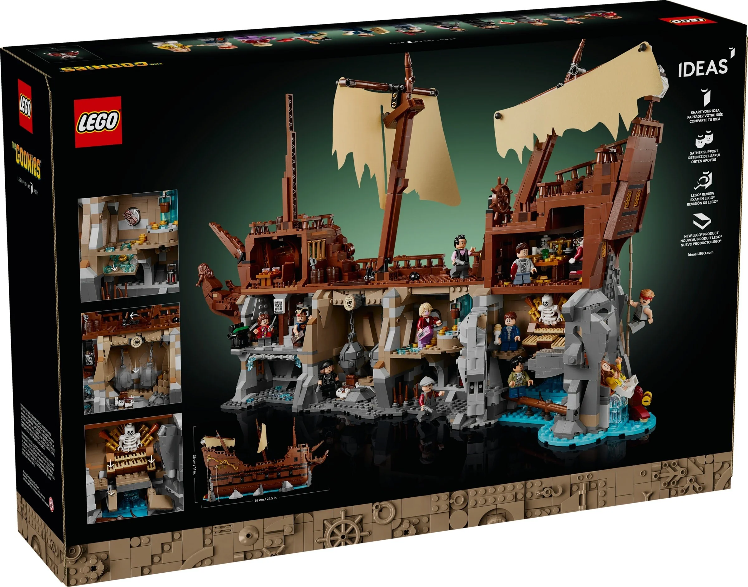LEGO® 21363 Goonies , diorama z 12 minifigurkami, Nowe - zdjęcie 2
