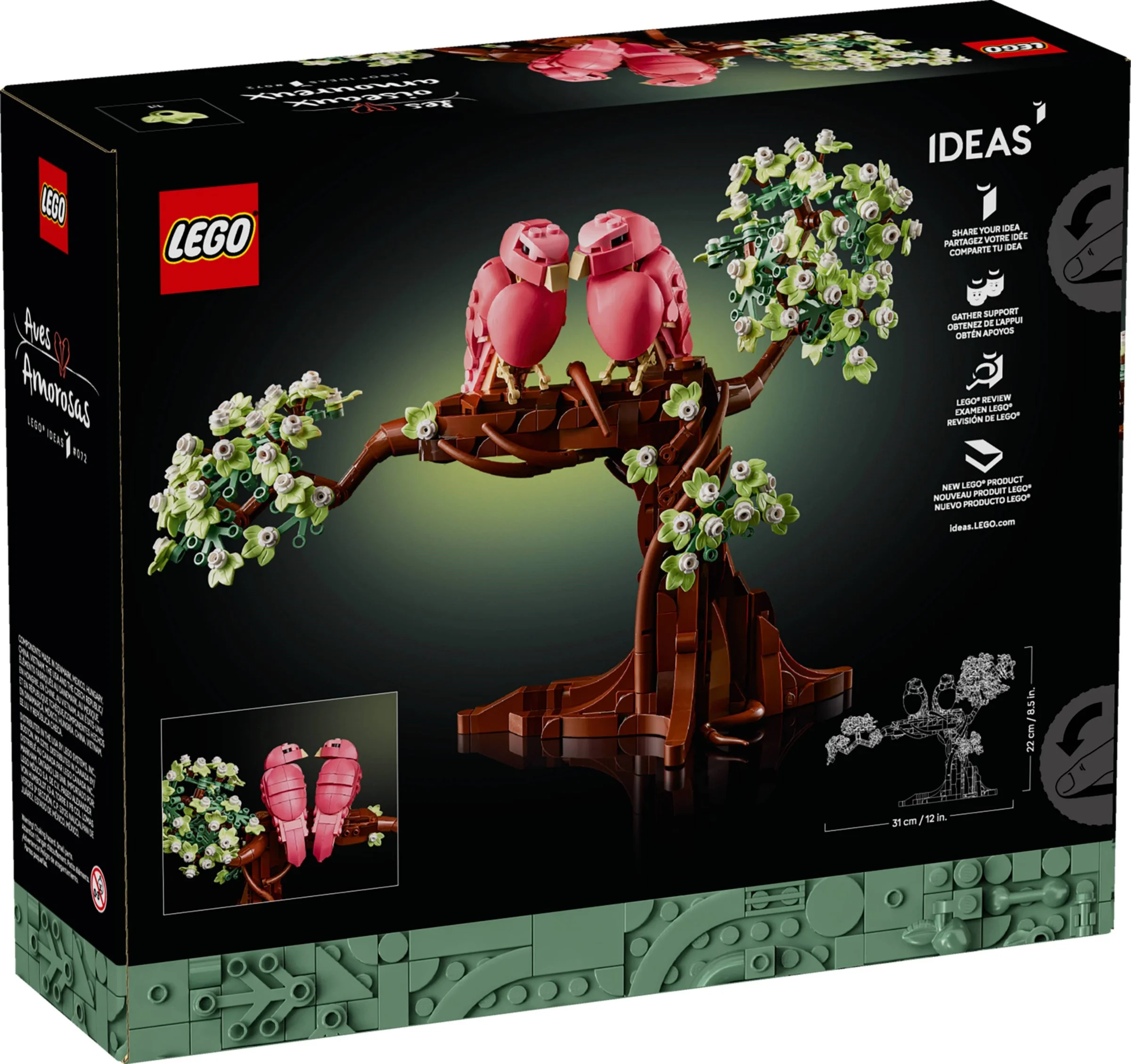 LEGO® 21365 21364 Lego Icons Papużki Nierozłączki Nowy Zestaw - zdjęcie 29