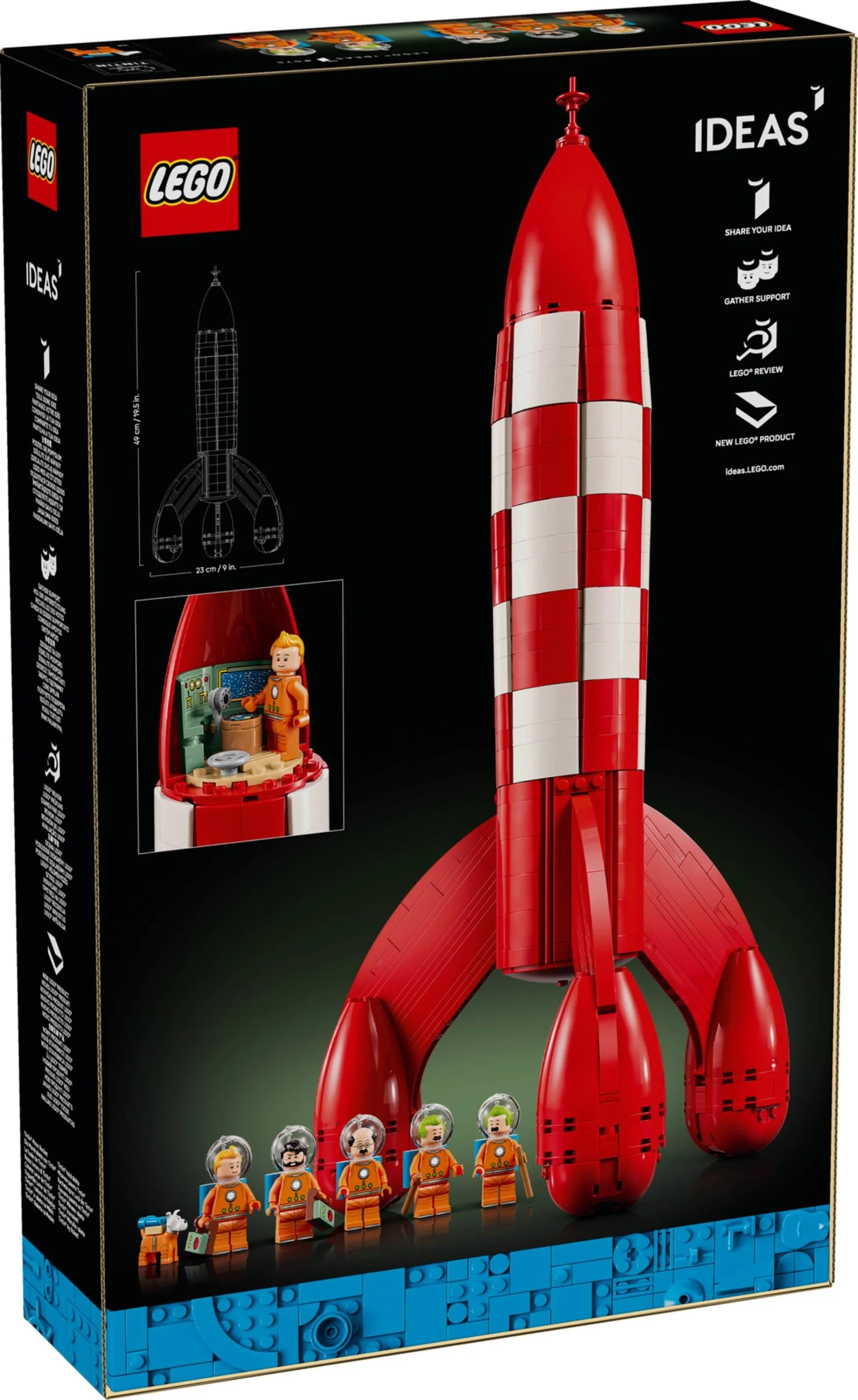 LEGO® 21367 Tintin Moon Rocket - zdjęcie 3