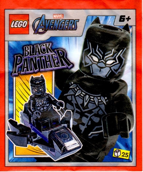 Zestaw Lego Heroes Minifigure Polybag Black Panther with Jet #