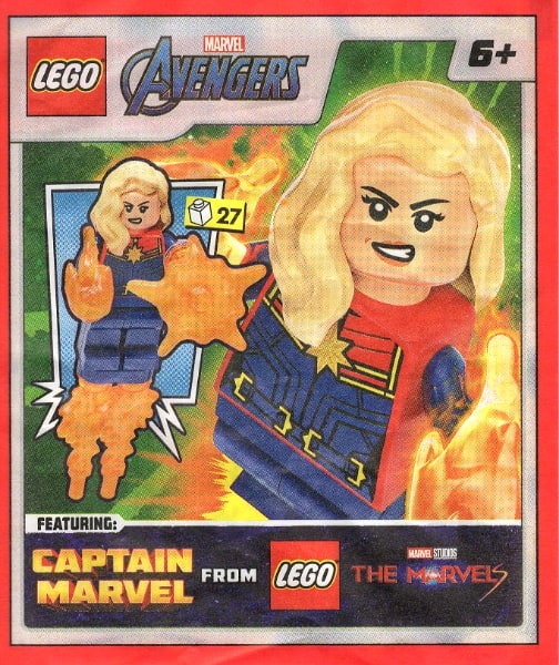 Zestaw Lego Heroes Minifigure Polybag Captain Marvel #