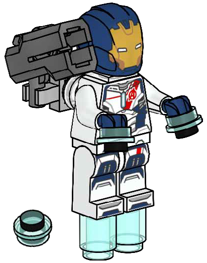 Zestaw Lego Heroes Minifigure Polybag- Iron Legion #