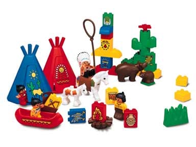 LEGO® 2436 Big Chief's Big Camp - zdjęcie 1