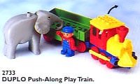 Push-Along Play Train (with Elephant)