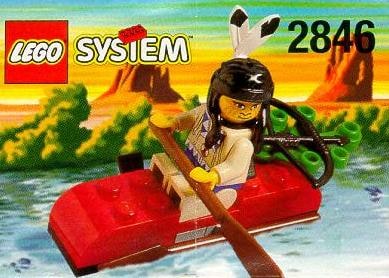 nowy 2845 Lego System Western Indian Chief Indianin Szaman 1997 Misb