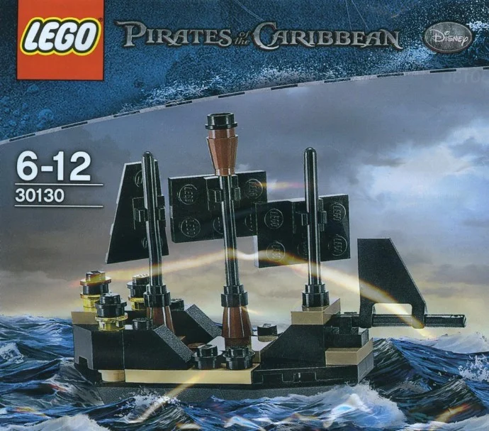 LEGO® 30130 Lego Pirates of the Caribbean Mini Black Pearl. Nowy, nieotwierany - zdjęcie 1
