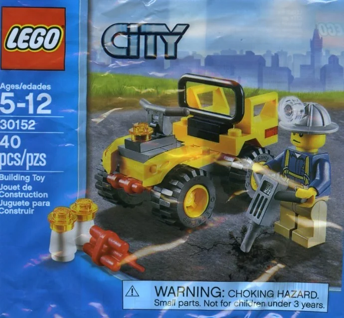 LEGO® 30152 Polybag Mining Quad/Górniczy Quad - zdjęcie 1