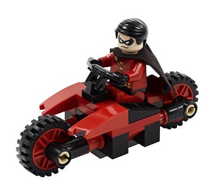 LEGO® 30166 Nowy Lego Heroes DC Unikat Robin Motocykl Matman Misb 2013 - zdjęcie 1