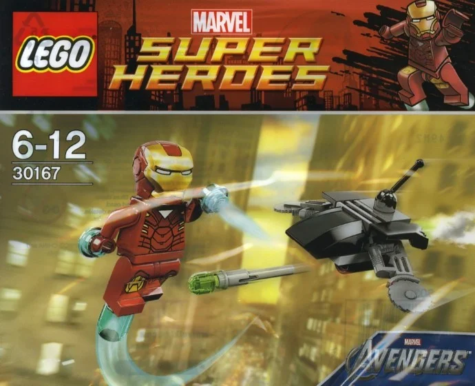 Lego Iron Man vs. Fighting Drone