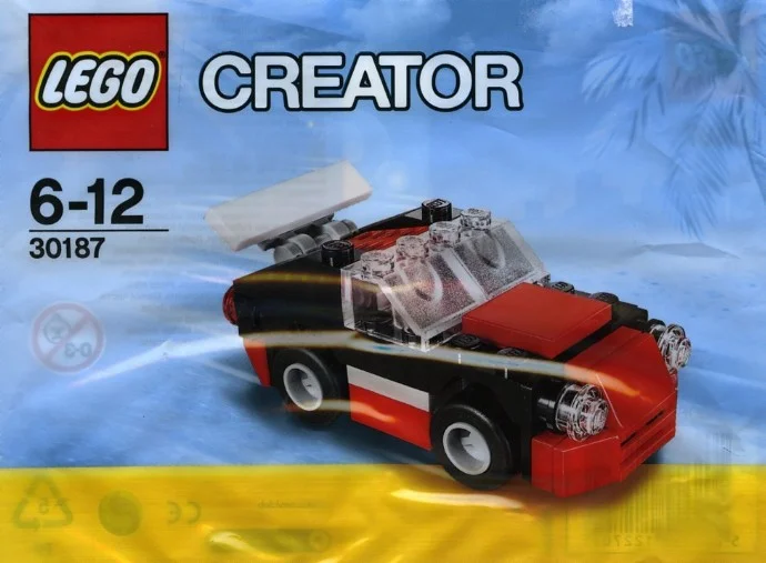 LEGO® 30187 Lego Creator Szybkie Auto samochód wyścigowy Klocki Nowe - zdjęcie 1