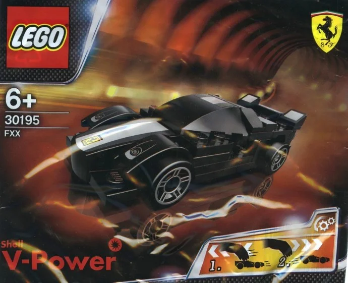LEGO® 30195 nowy Lego Racers Ferrari Fxx Misb 2012 shell