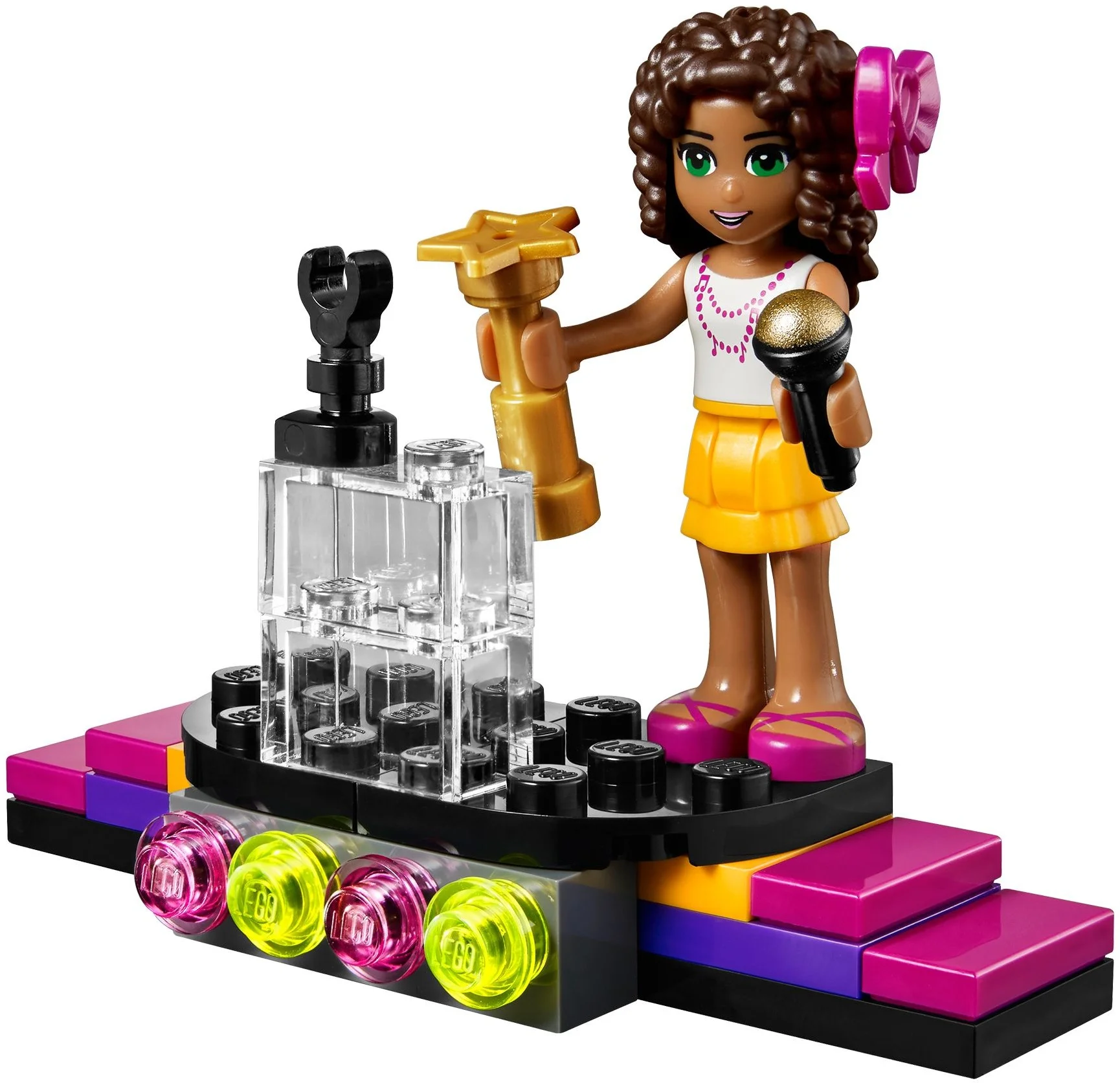 LEGO® 30205 Lego Friends Gwiazda Pop na czerwonym dywanie Polybag - zdjęcie 2