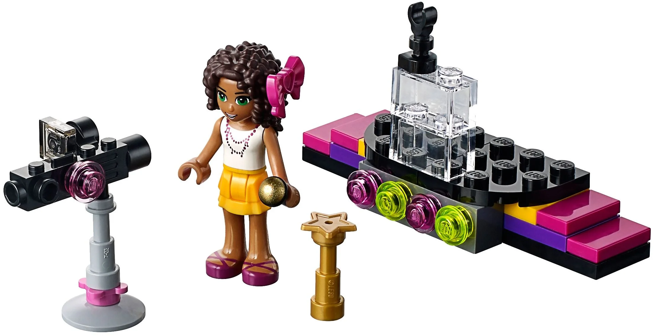 LEGO® 30205 Lego Friends Gwiazda Pop na czerwonym dywanie Polybag - zdjęcie 6