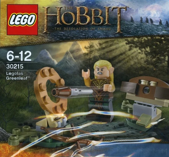 LEGO® 30215 Legolas Zielony Liść Unikat 2013 - zdjęcie 1