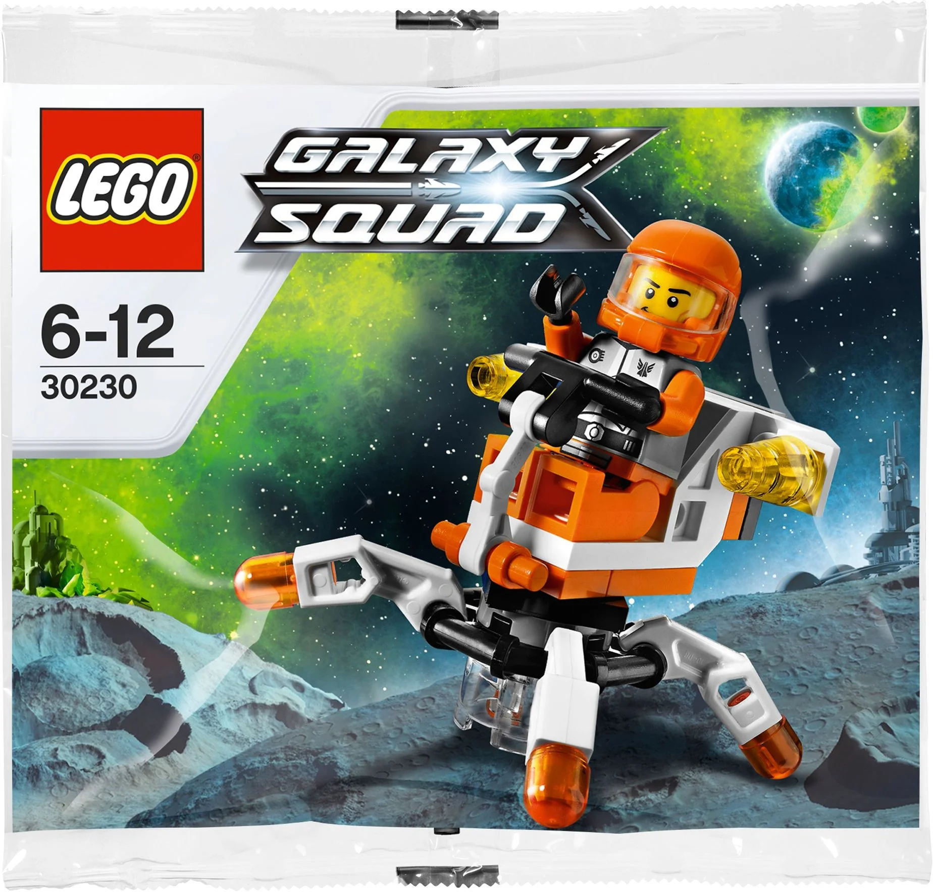 Nowy Polybag Lego Mini Mech Space Galaxy squad Misb 2013