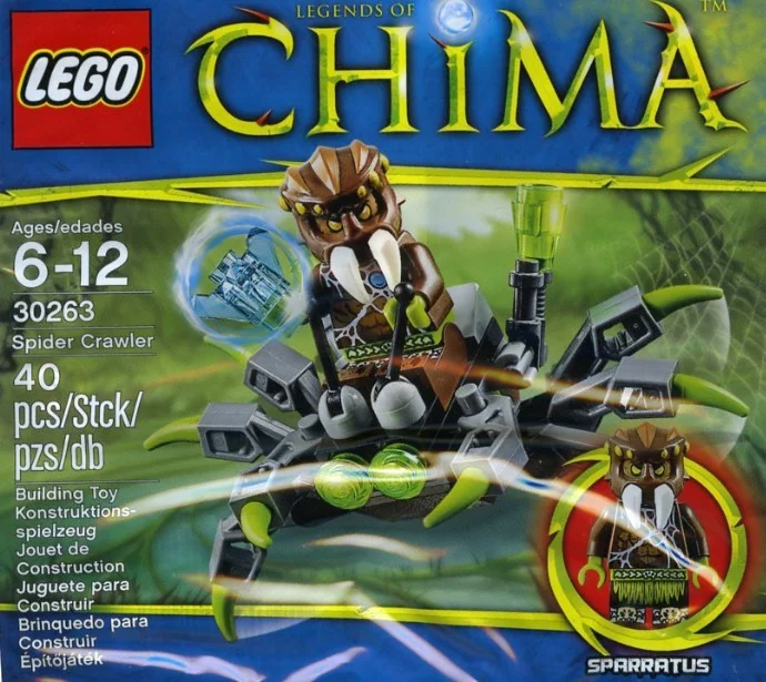 LEGO® 30263 nowy Lego Chima polybag minifigurka Sparratus Misb 2014 - zdjęcie 1