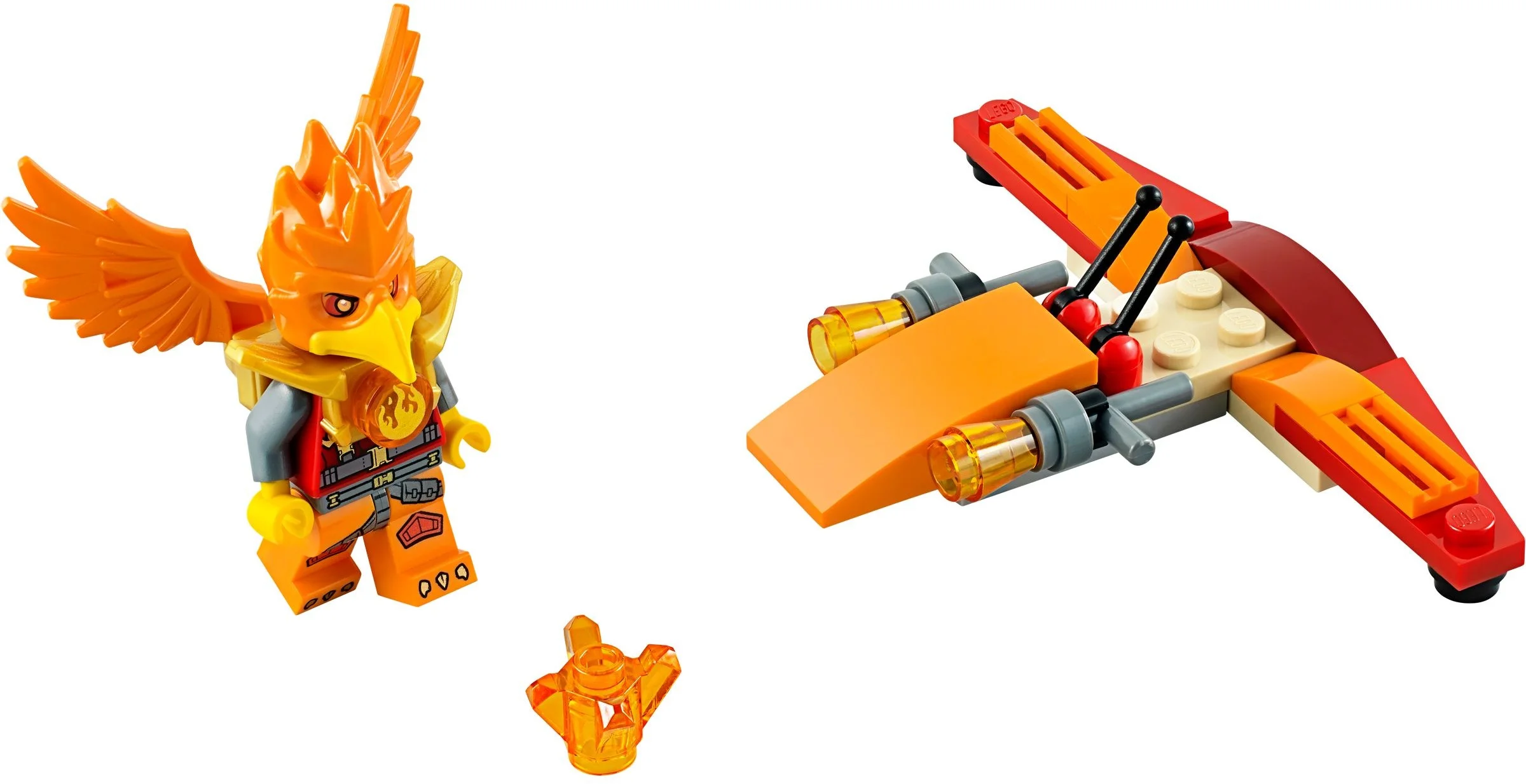 LEGO® 30264 Oryginalne Lego Legends of Chima Latający feniks Fraksa Nowe Klocki - zdjęcie 4