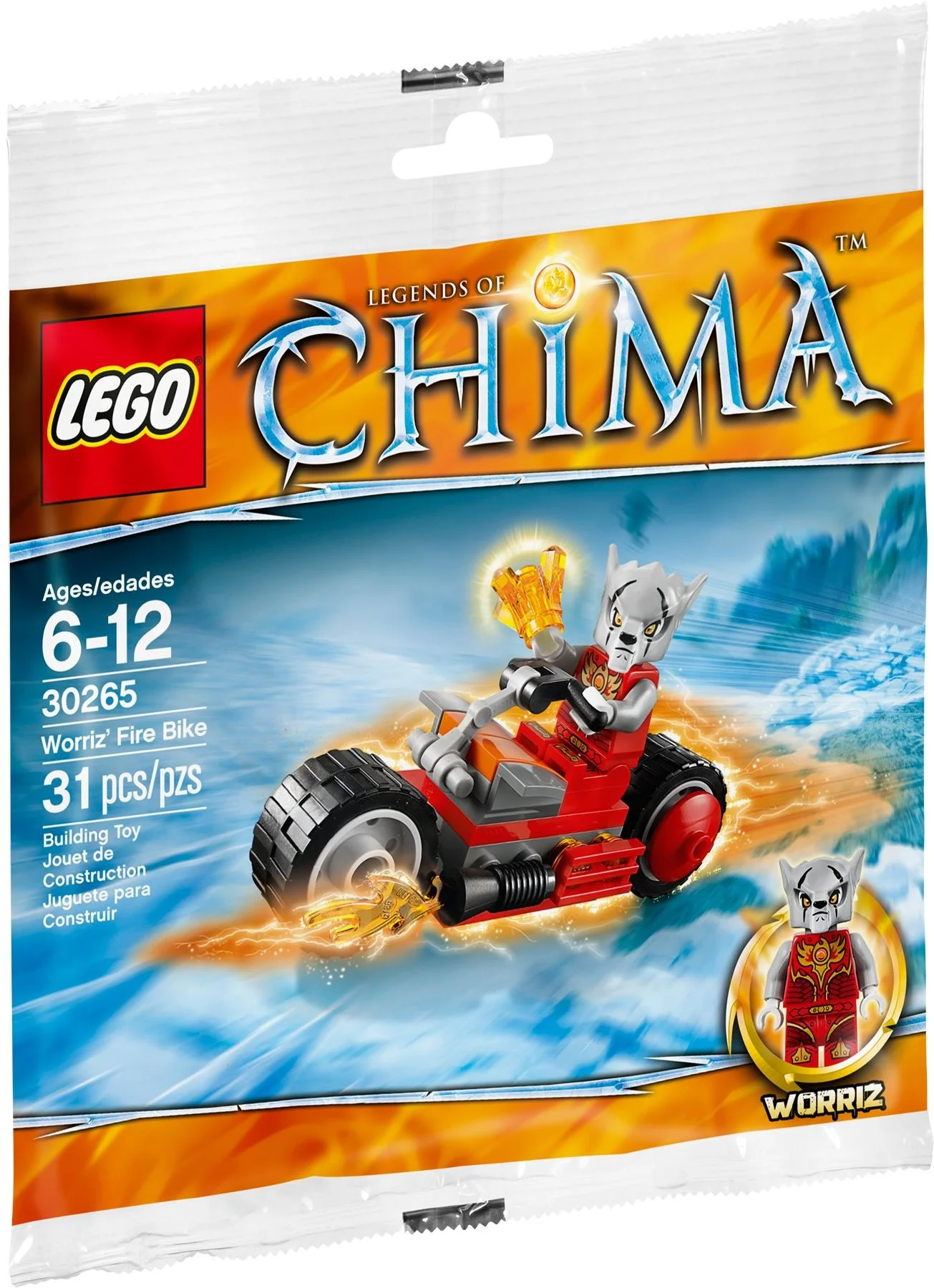 LEGO® 30265 Worriz' Fire Bike - zdjęcie 2