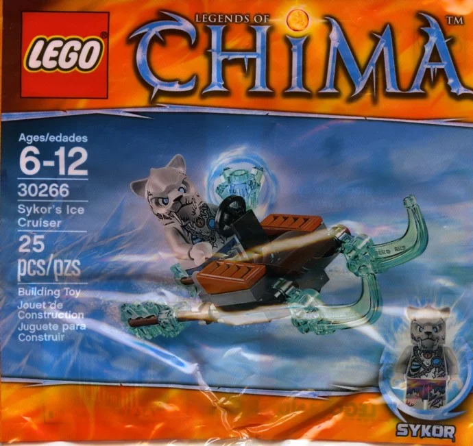 nowy Lego Chima 30266 Lodowy łazik Sykora Misb 2014