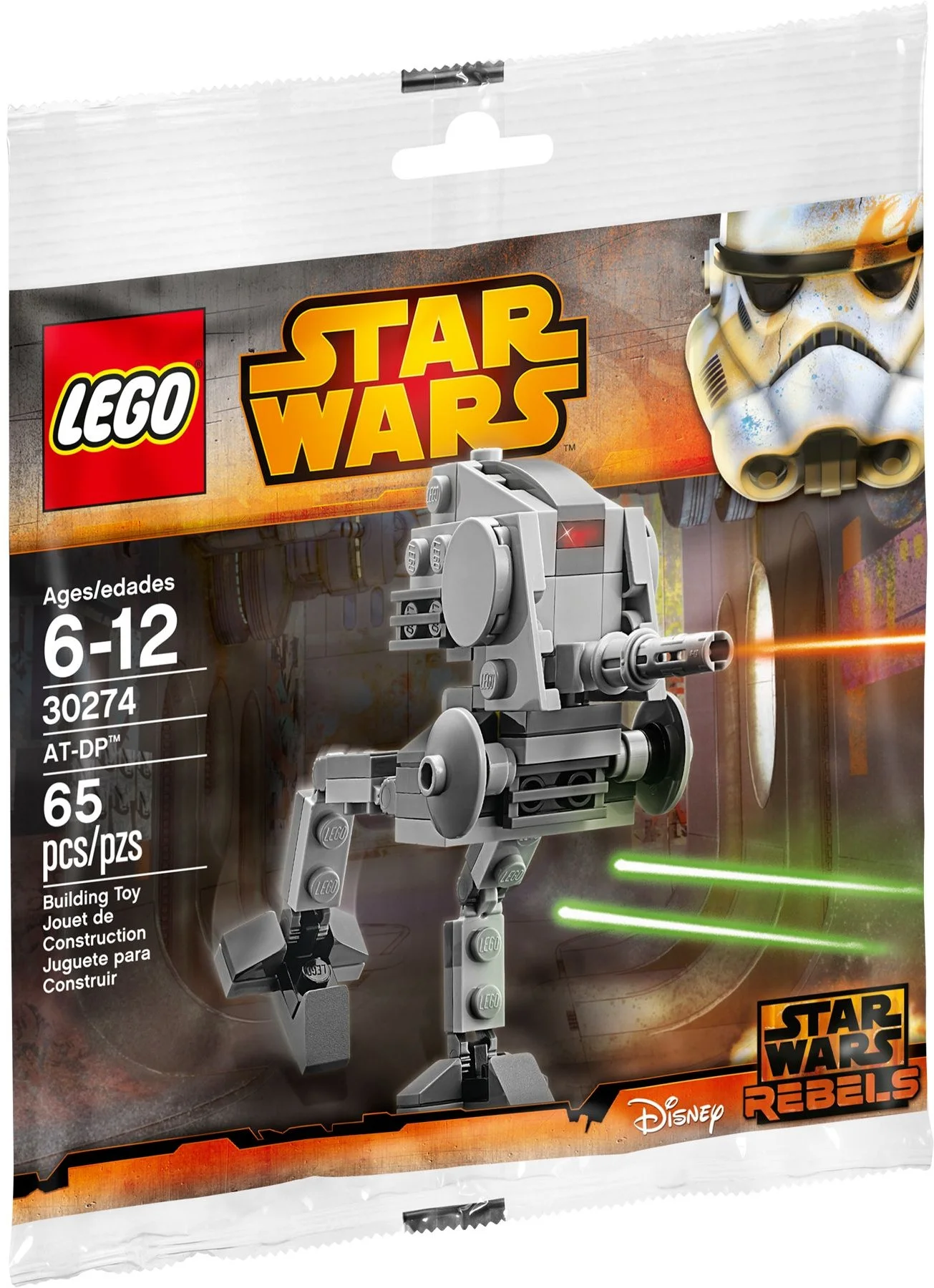 LEGO® 30274 Lego Star Wars Rebels At-dp maszyna krocząca, Nowy z 2015 roku! - zdjęcie 1