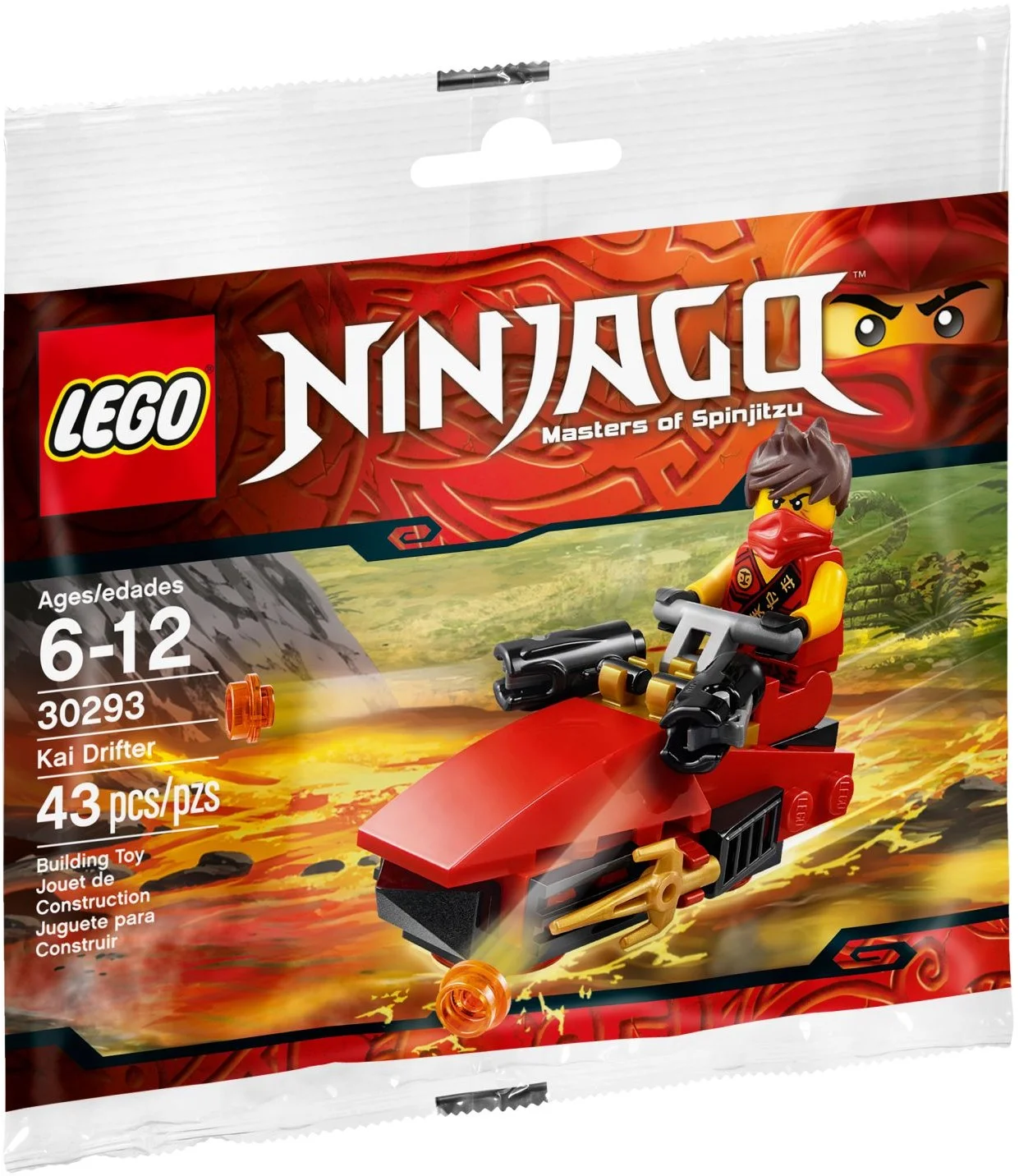 LEGO® 30293 Ślizgacz Kai Polybag 2015 - zdjęcie 2