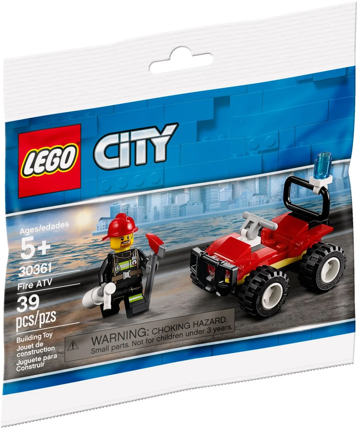 LEGO® 30361 LEGO City Strażacki quad - zdjęcie 1